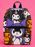 Kuromi × BAPE Streetwear Backpack