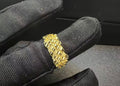Textured Gold Band Ring