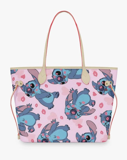 Pink Kisses Stitch Tote
