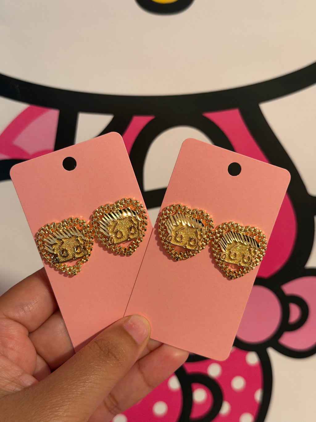 Betty Boop Rolex Earrings