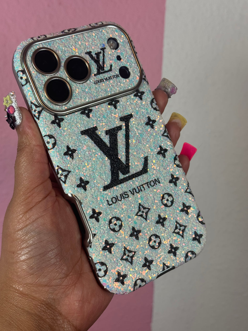 LV inspired Icy Luxe Case
