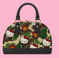 Green Camo HK x Bape Shell bag