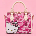 Kitty pink face camo mini bag