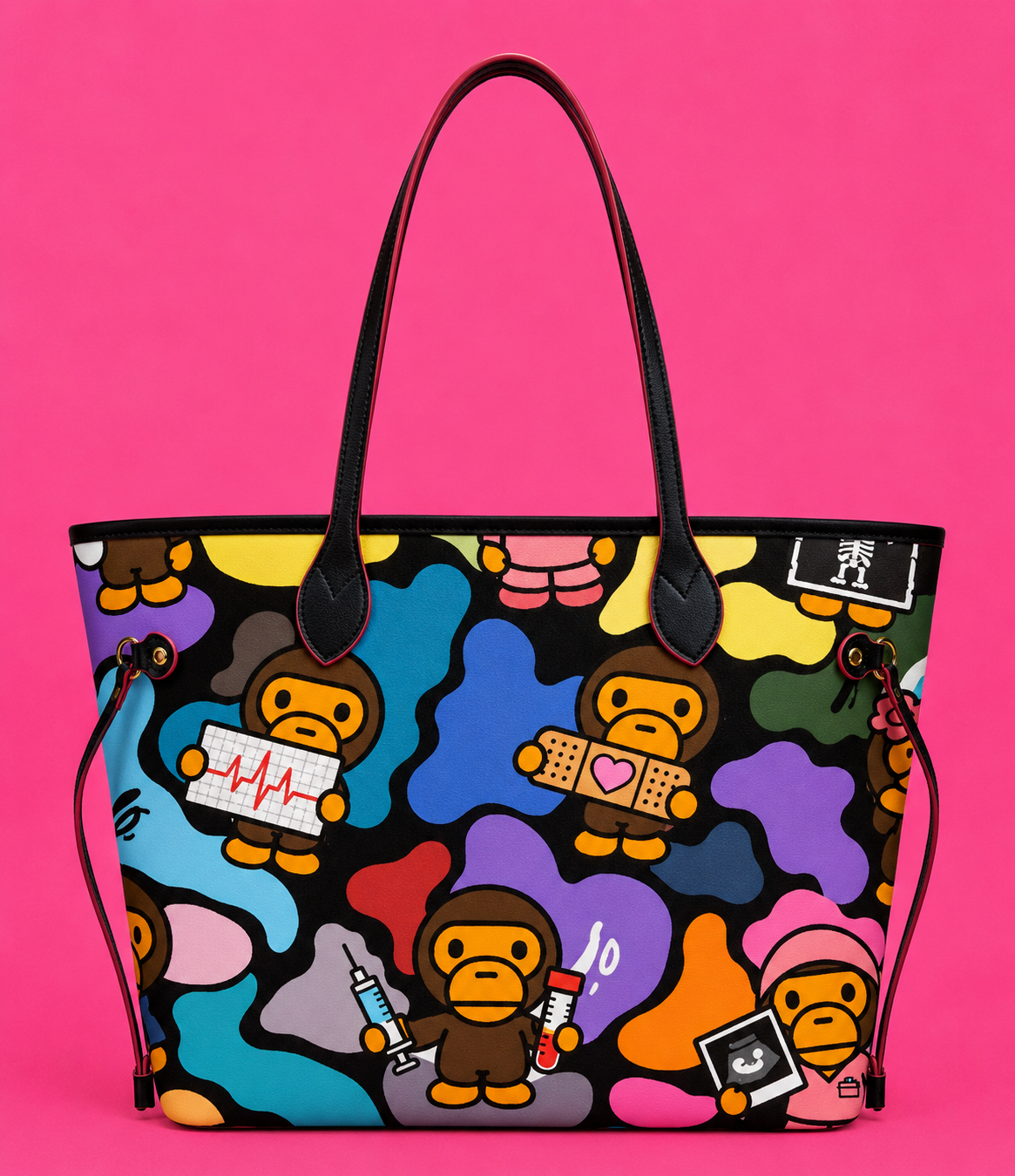 BAPE Medical Camo Tote Bag