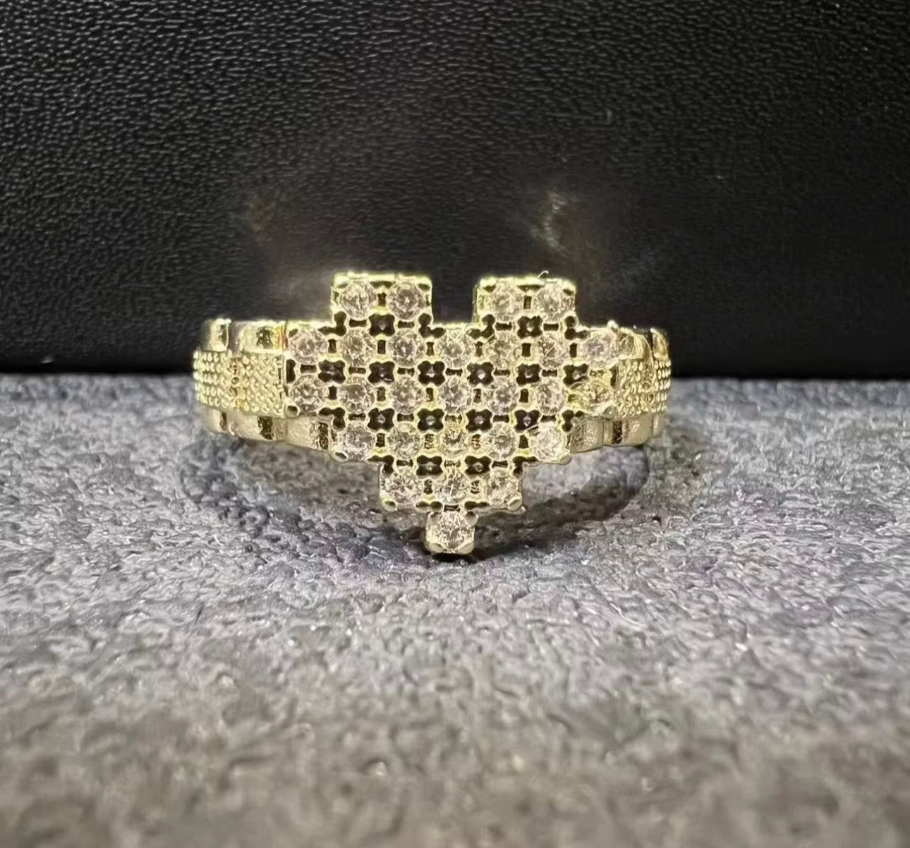 Pixel Heart Ring