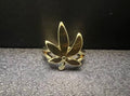 Golden Leaf Ring