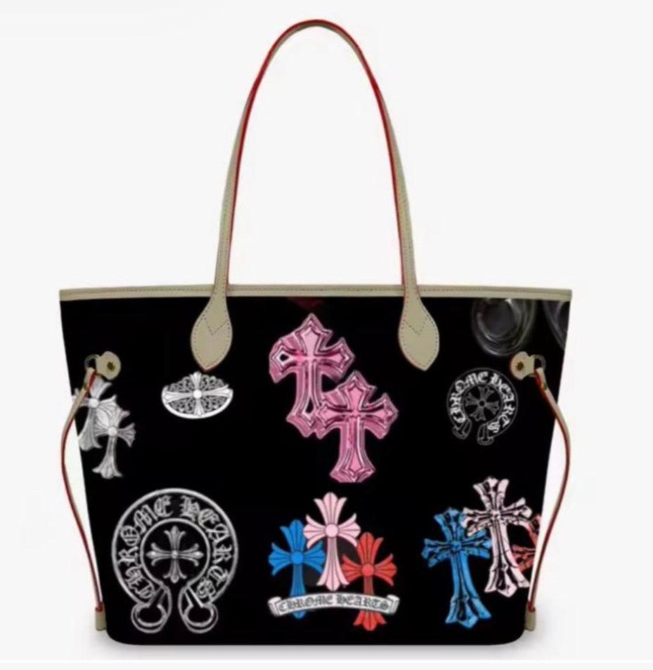 Pink Cross Luxe Tote