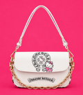 Chrome Kitty Hearts Shoulder Bag
