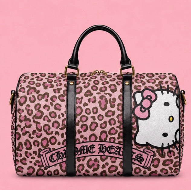 Hello Kitty Leopard Duffel