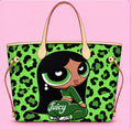 Green Leopard Juicy Girl Tote