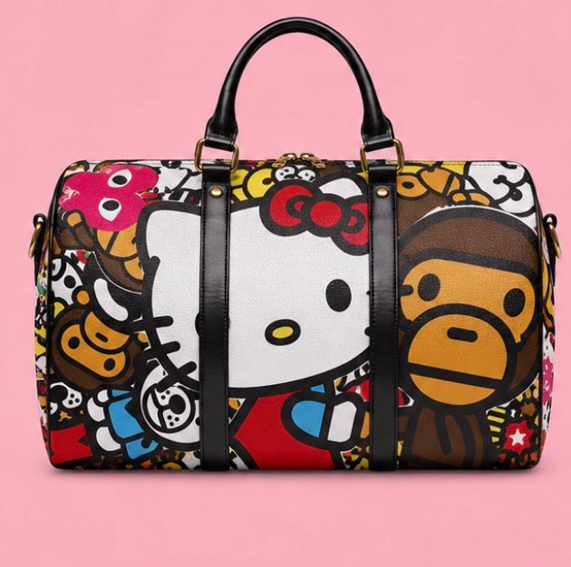 Kitty & Friends Duffel Bag