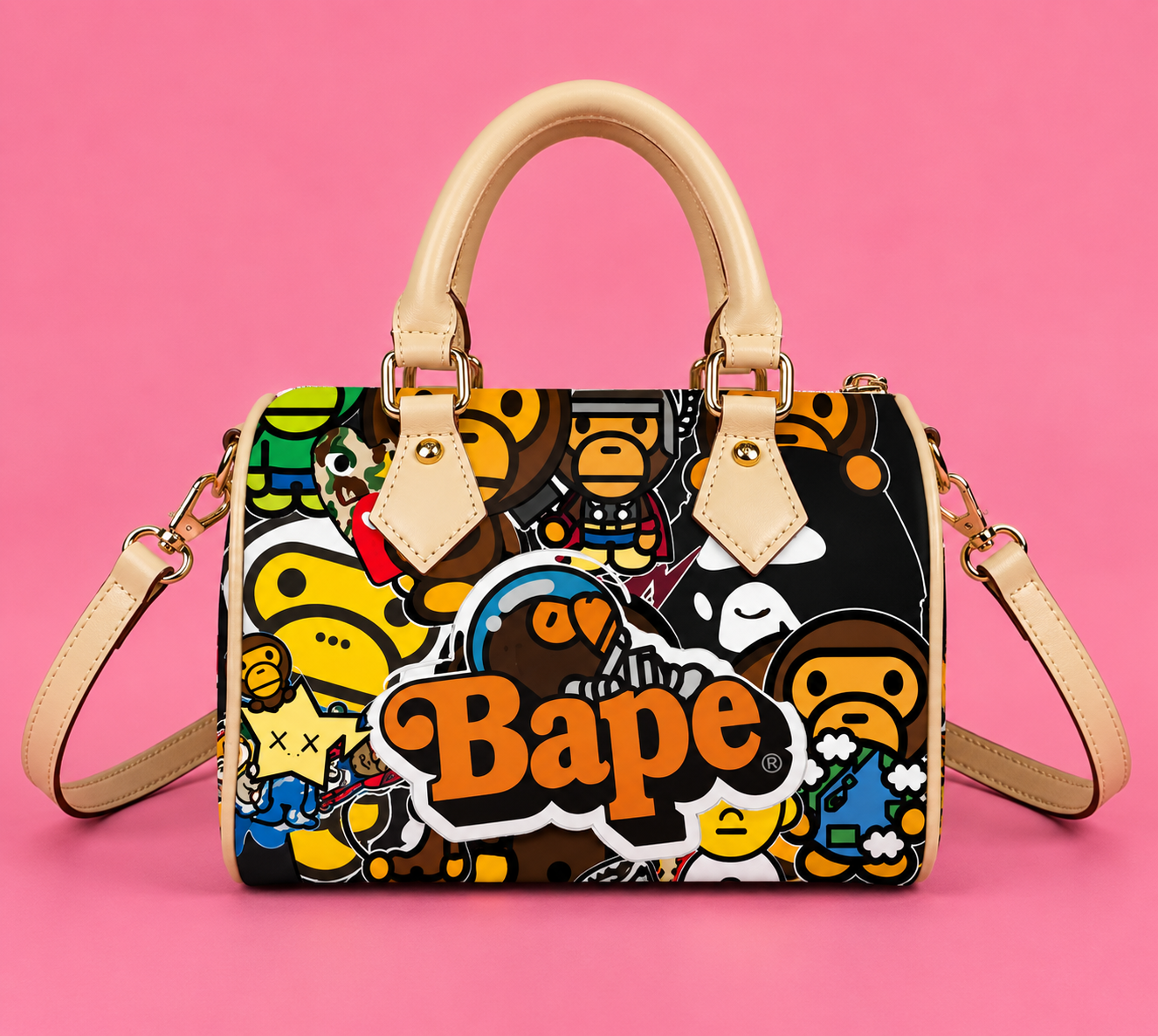 Bape Graphic Mini Bag