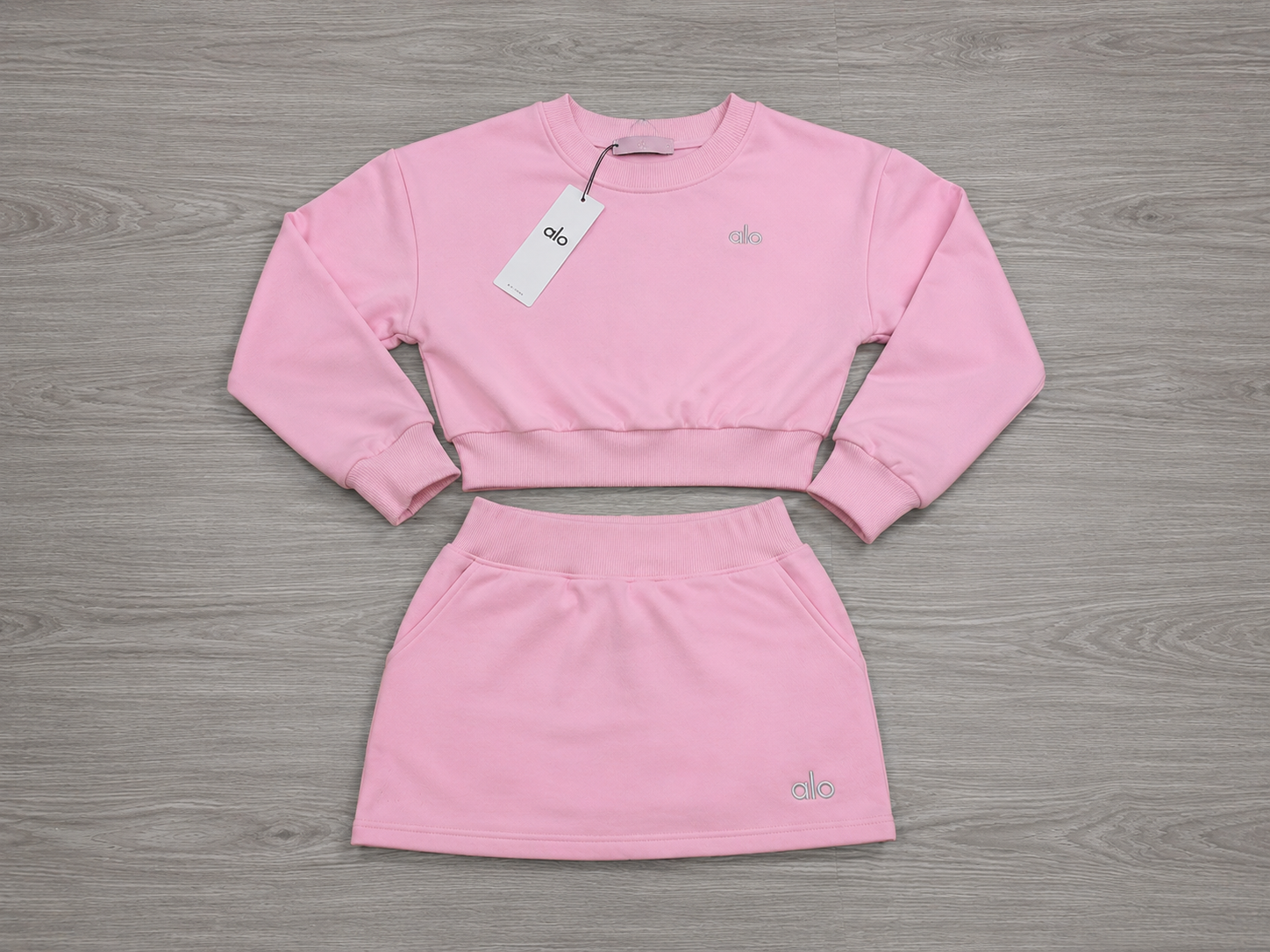 Sweatshirt + Skirt Set