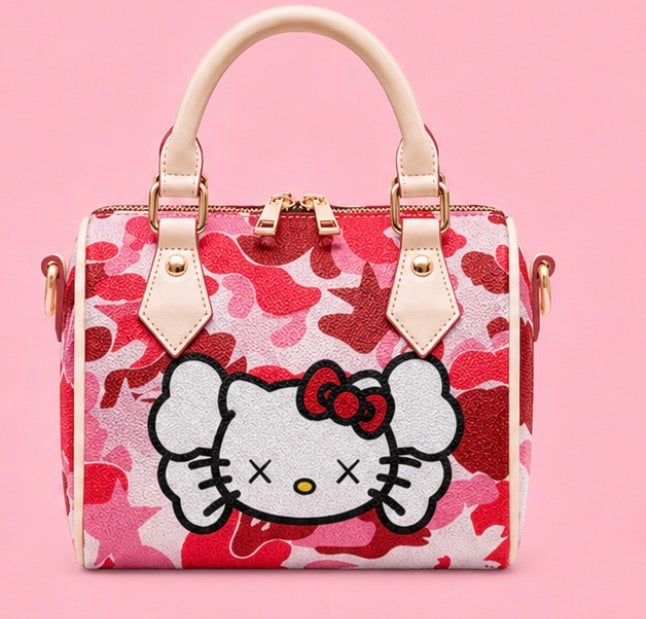 Hello Kitty Pink Camo Mini Bag