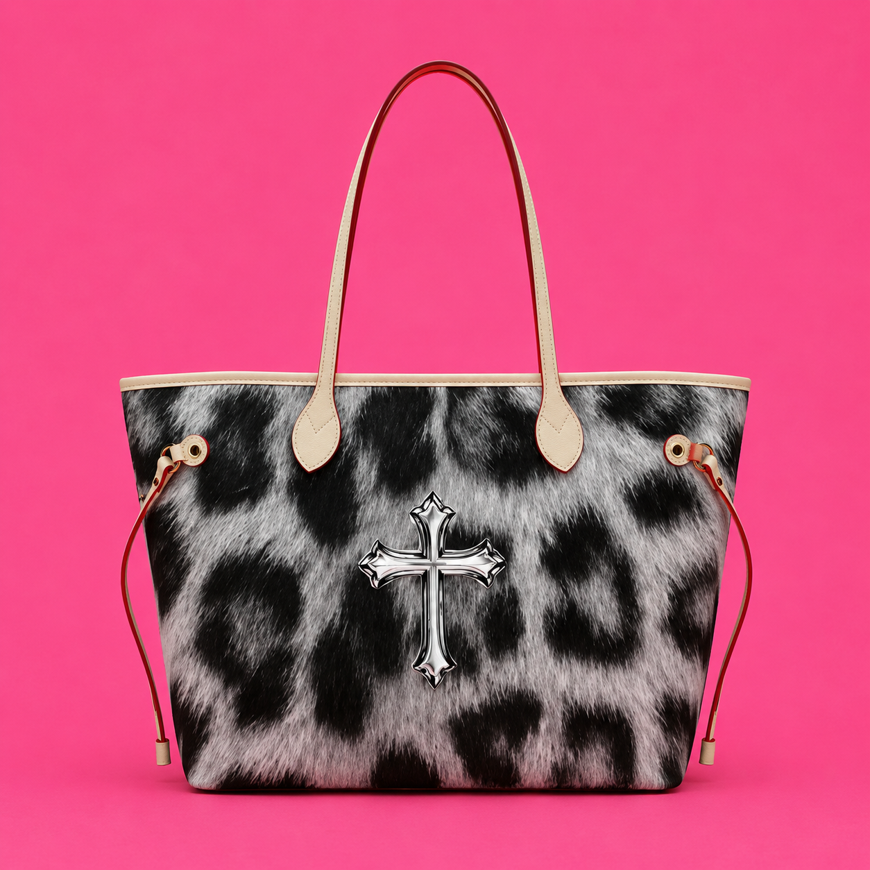 Silver Saint Tote Bag