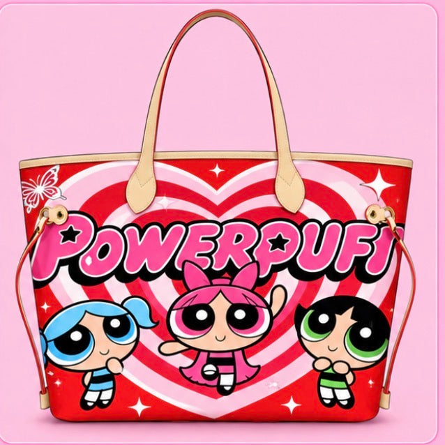 Powerpuff Hearts Tote