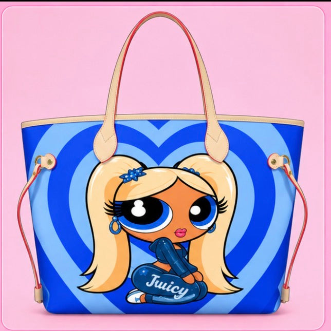 Blue Juicy Girl Tote