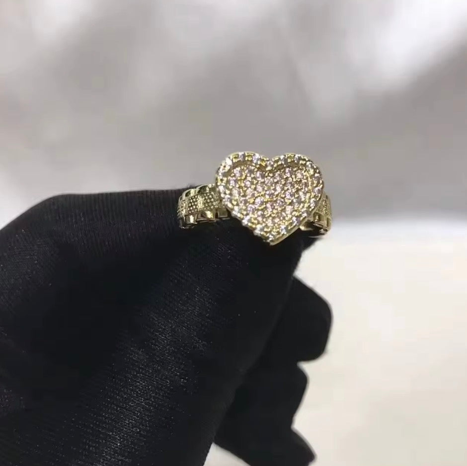 Pink Rolex HRT Ring