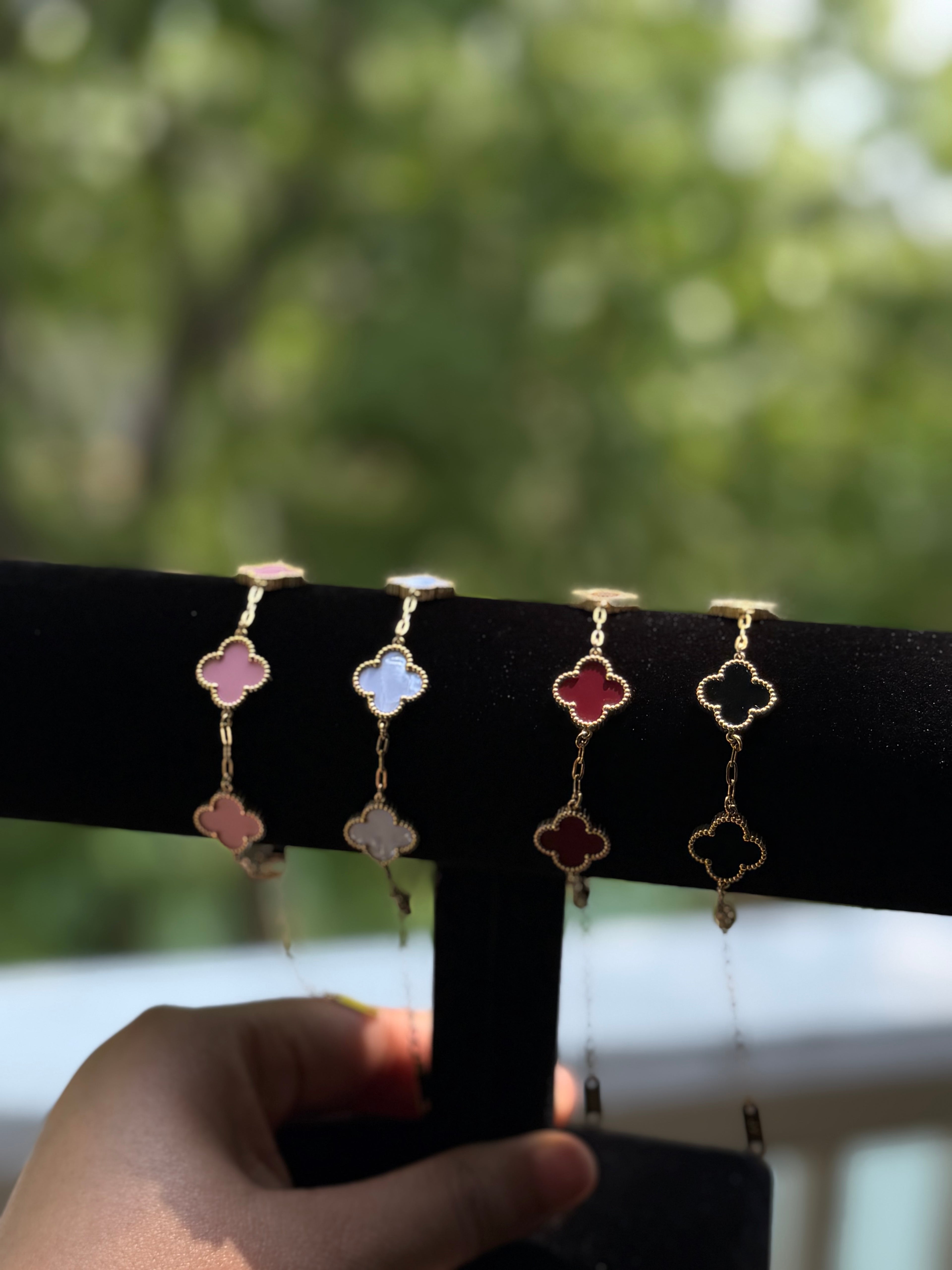 Clover Charm Bracelet