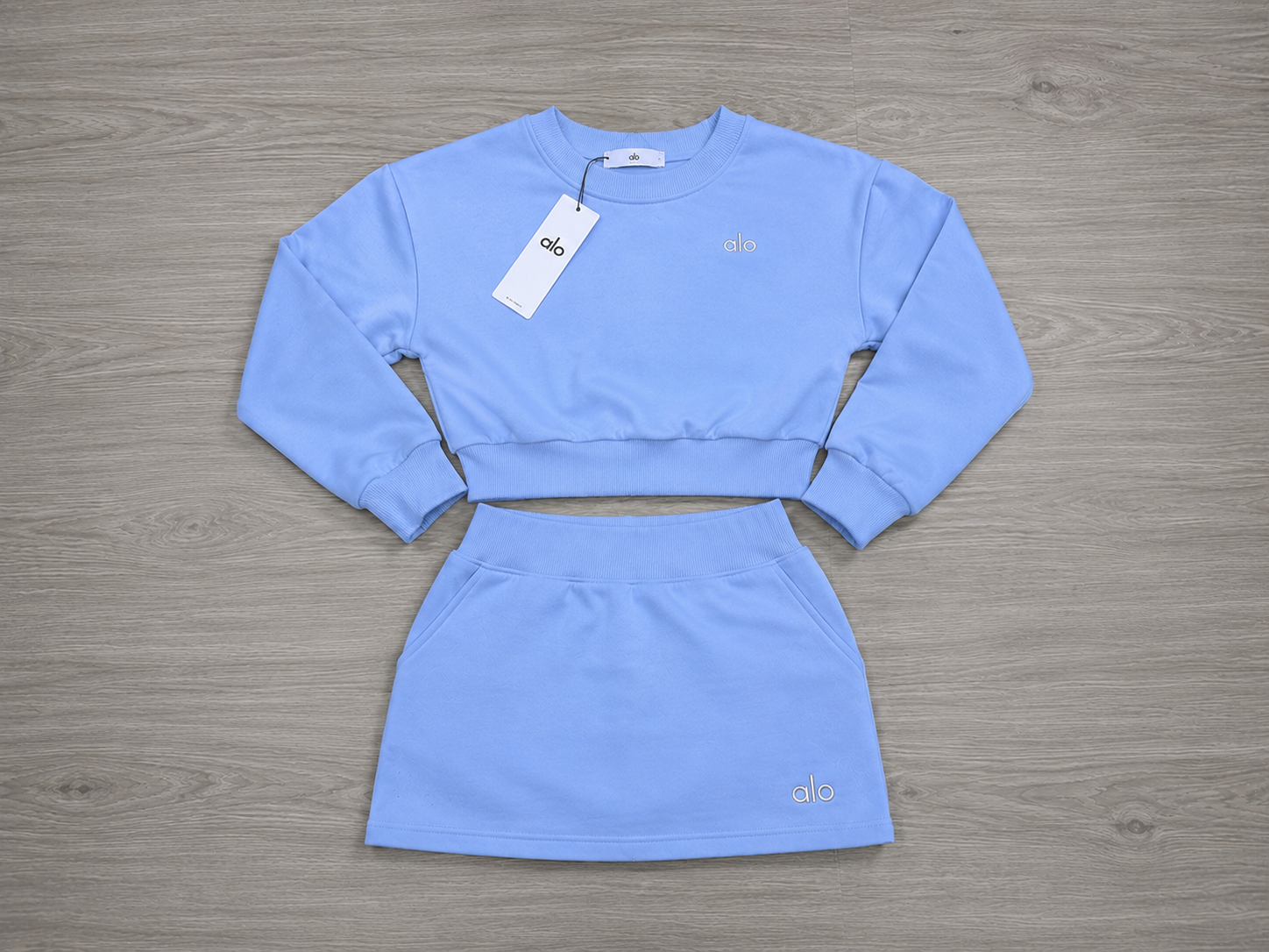 Sweatshirt + Skirt Set