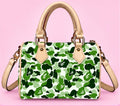Green camo mini bag