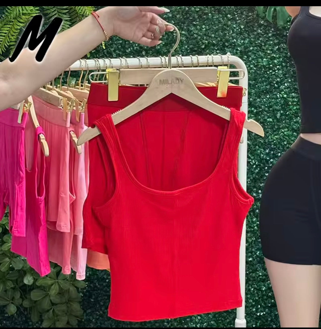 CloudFlex Ribbed Tank & Shorts Set