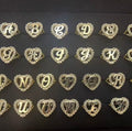 Initial Heart Rings