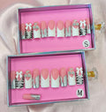 Cherry Chrome Press Ons