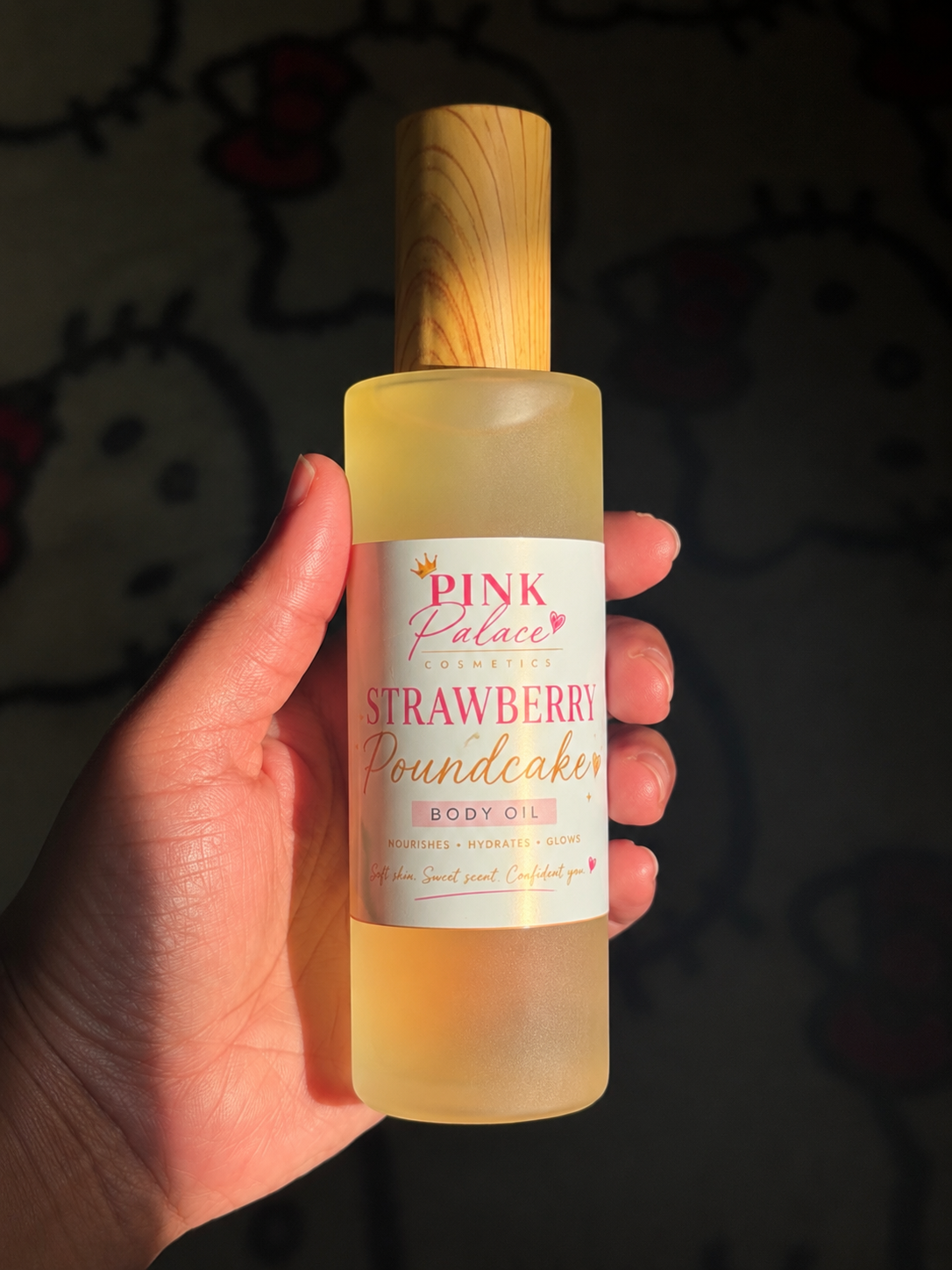 Strawberry poundcake body oil