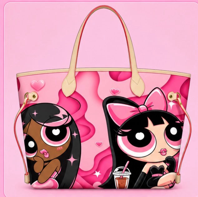 Pink Powers Girl Tote