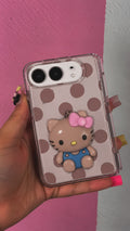 iPhone Duo Mocha Kitty Case