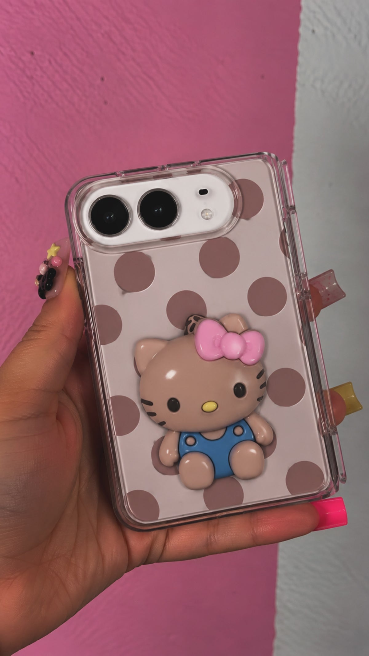 iPhone Duo Mocha Kitty Case