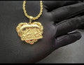 Hello kitty heart necklace