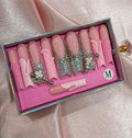 Pink Icing Press Ons
