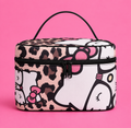 Hello Kitty Blush Leopard Vanity Bag
