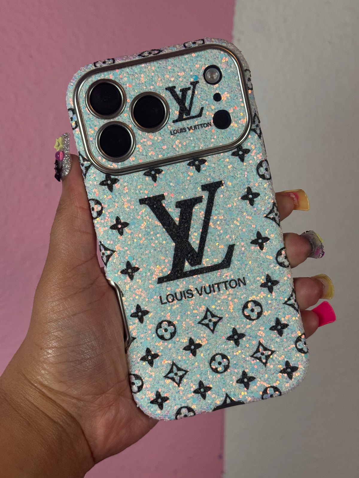LV inspired Icy Luxe Case