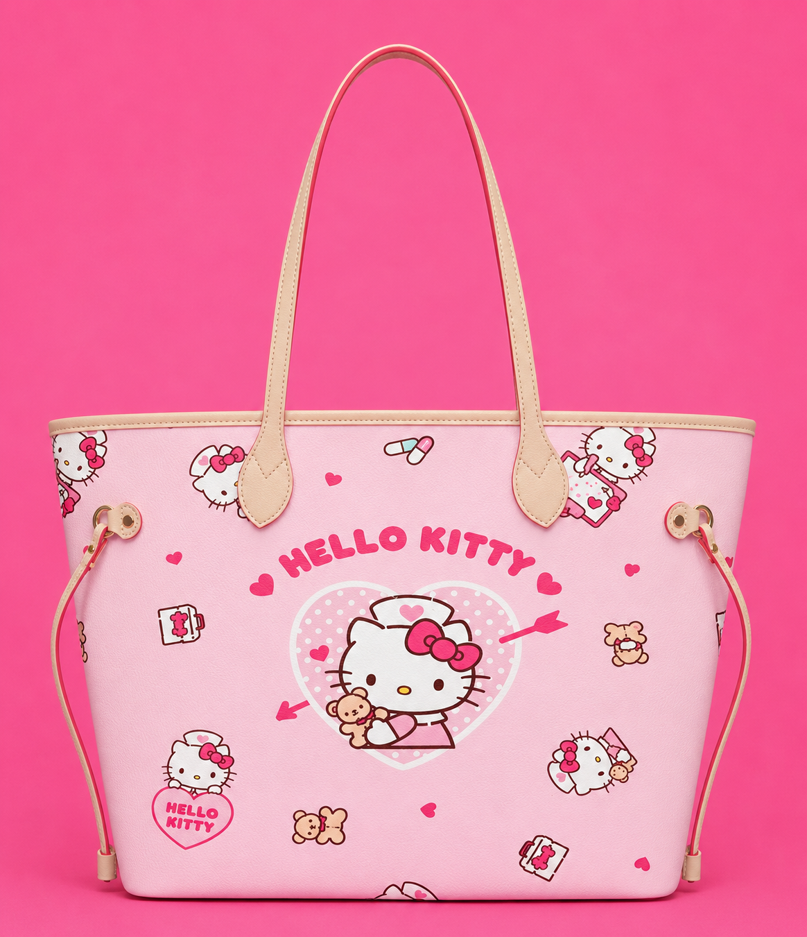 Hello Kitty Nurse Love Tote Bag