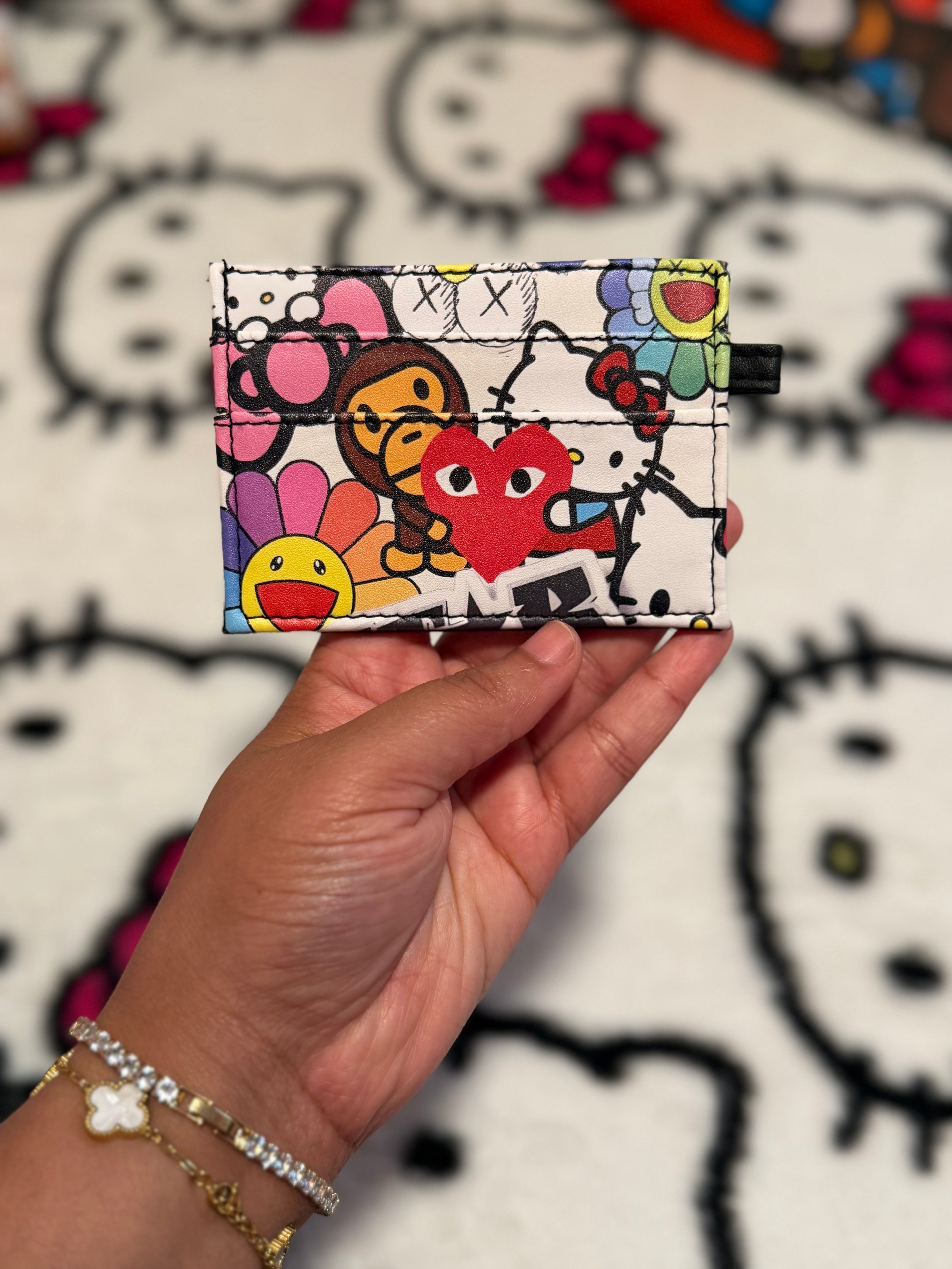 Color Pop Hello Kitty Heart Card Holder