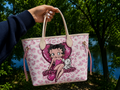 Betty Boop Pink Leopard Tote