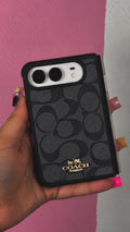 iPhone Duo Coach Midnight Case