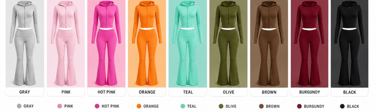 Signature Luxe Flare Lounge Set
