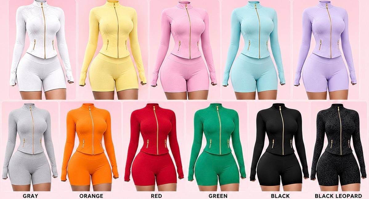 Type-28 Zip Jacket & Shorts Set