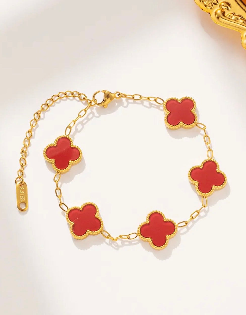 Clover Charm Bracelet