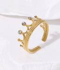 Royal Crown Adjustable Ring