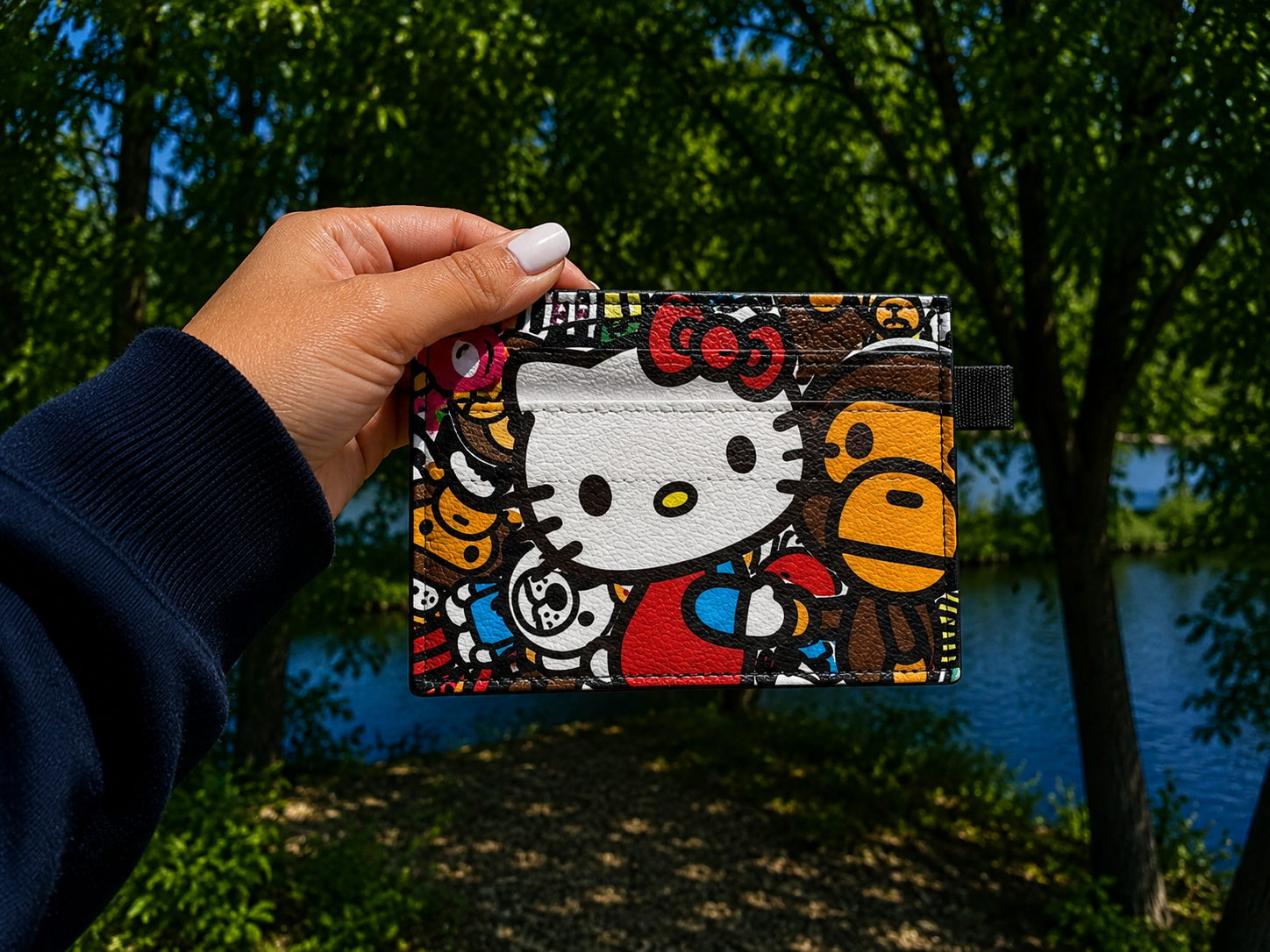 Hello Kitty Graffiti Card Holder