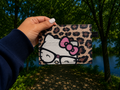Leopard Hello Kitty Card Holder