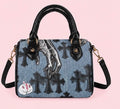Denim Cross Mini Bag