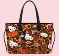 Pumpkin Spice Kitty Tote
