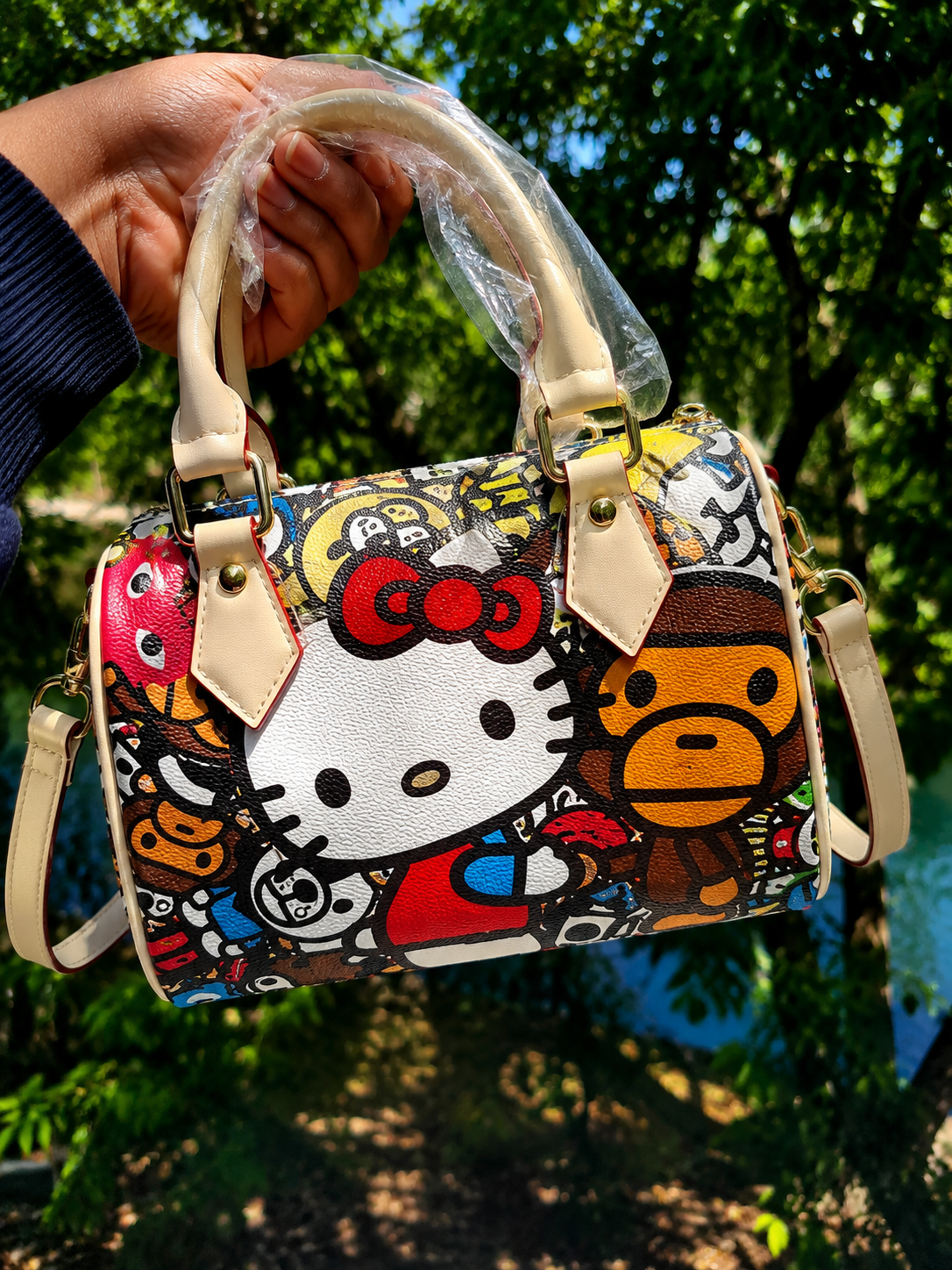 Kitty & Friends Street Art Mini Bag