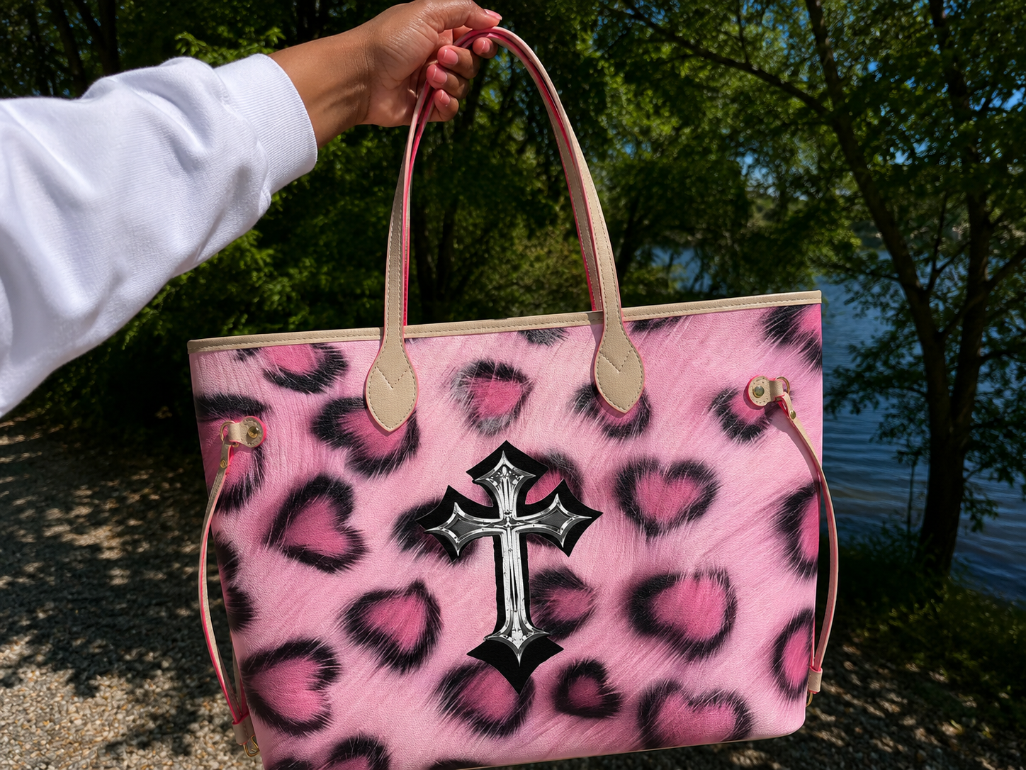 Pink Faith Tote
